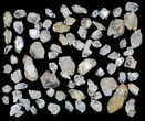 Flat: Clear Quartz Crystals (Morocco) - + Pieces #82340-2